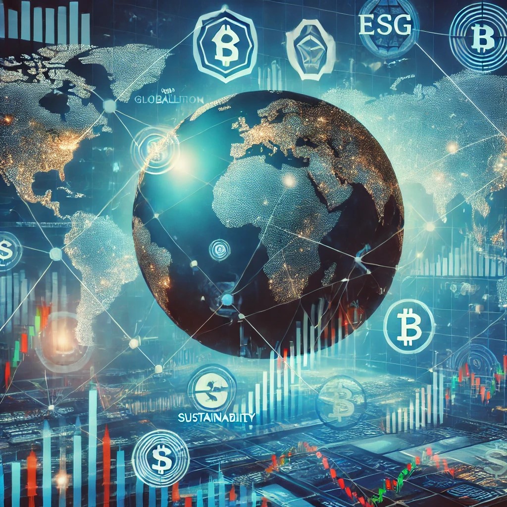 DALL·E 2024-08-16 22.09.54 - An image showing a global financial market scene with interconnected world maps, financial charts, and digital trading platforms. The background inclu